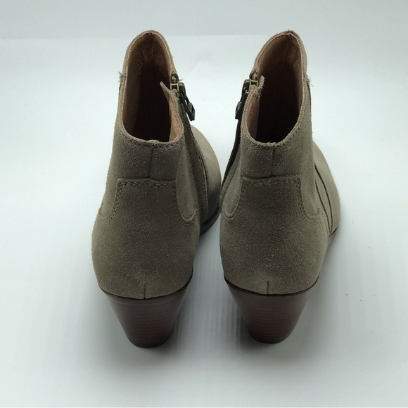 NWOB Madewell The Western Boot in Suede AE355 Size 10 Tan $198. - Picture 4 of 9